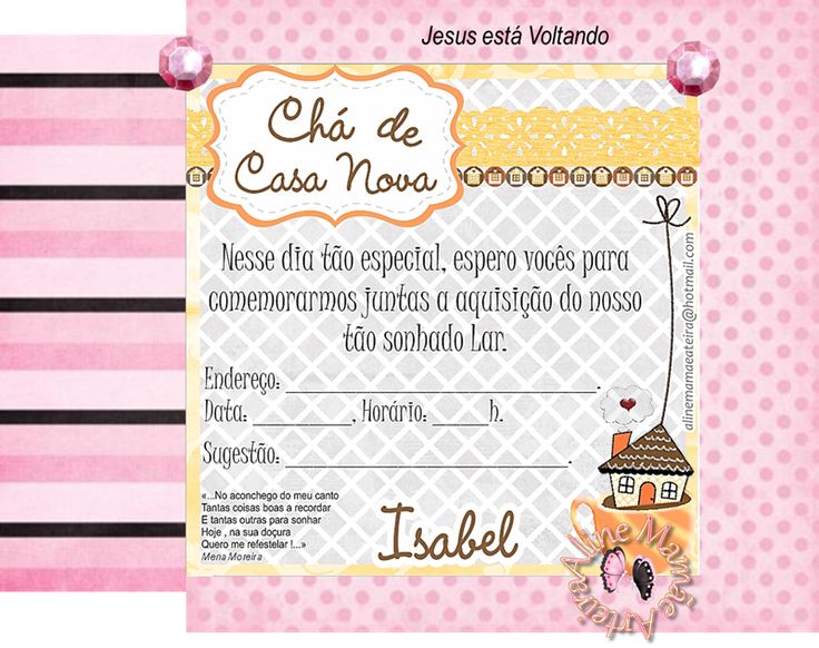organizar chá de casa nova