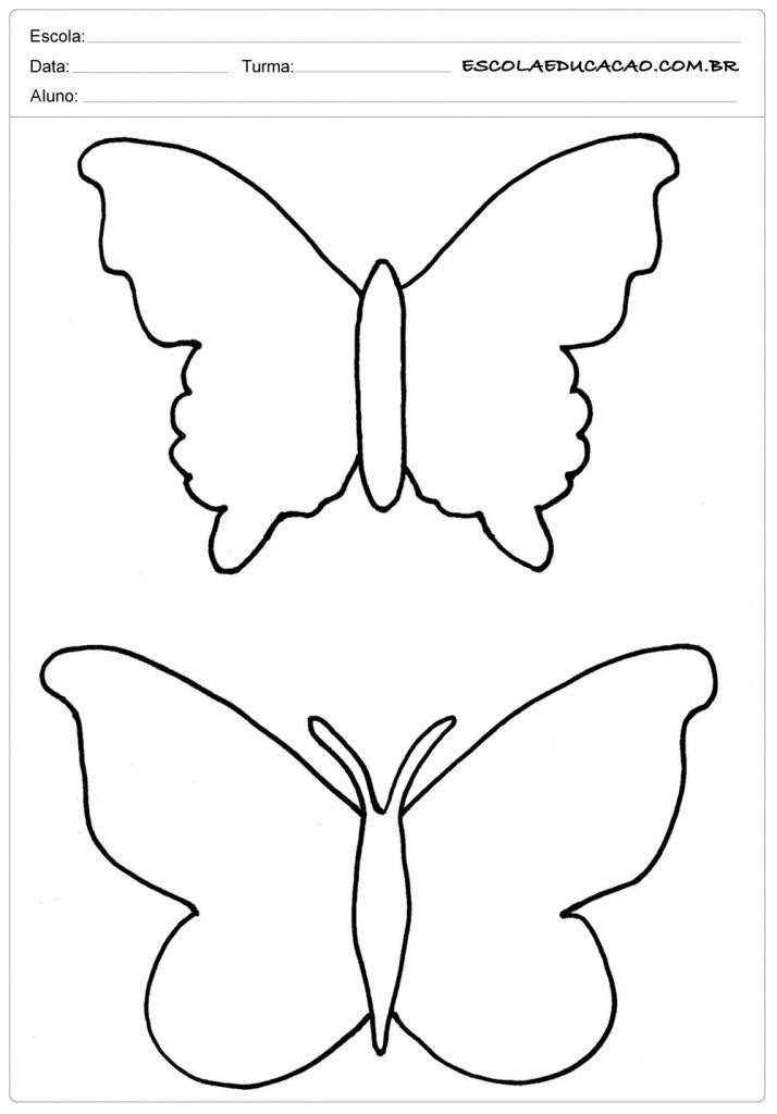 borboleta 3D para imprimir