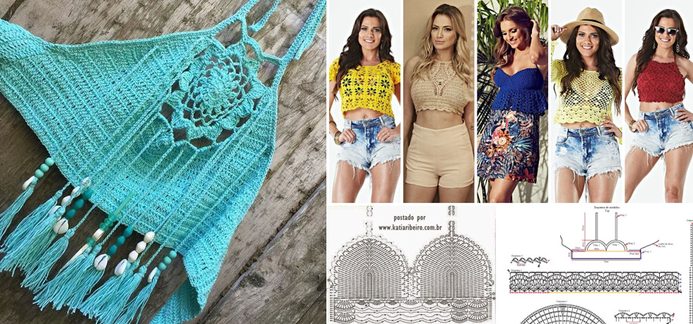 comprar cropped de crochê ciganinha