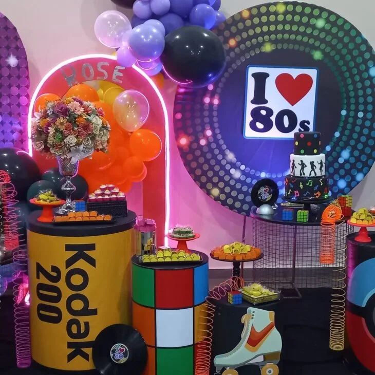 estilo Memphis decoração