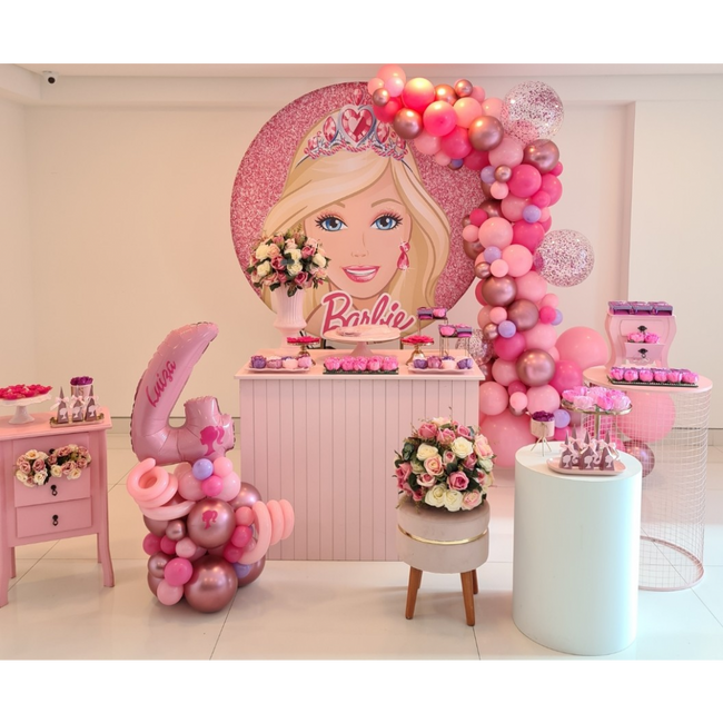 decoração barbie econômico