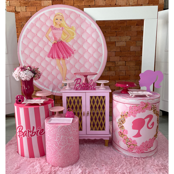 festa barbie DIY