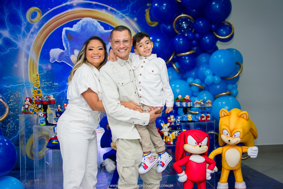 ideias festa sonic infantil
