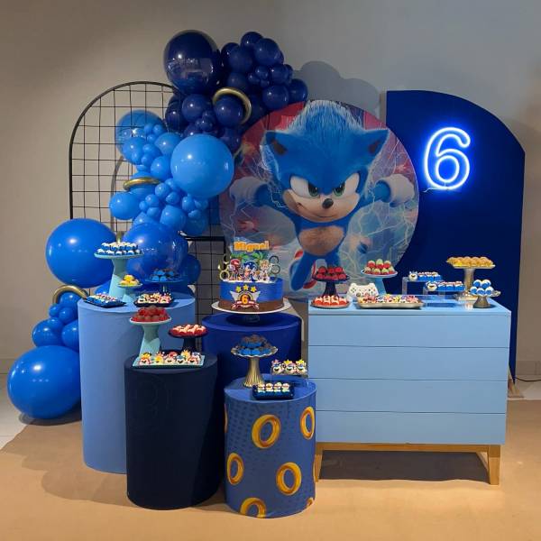 painel sonic simples