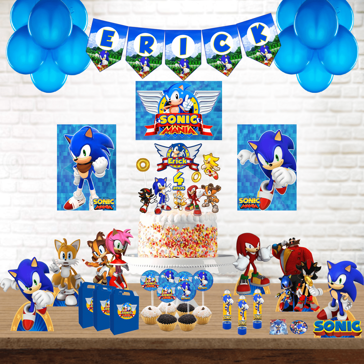 lembrancinhas sonic econômicas