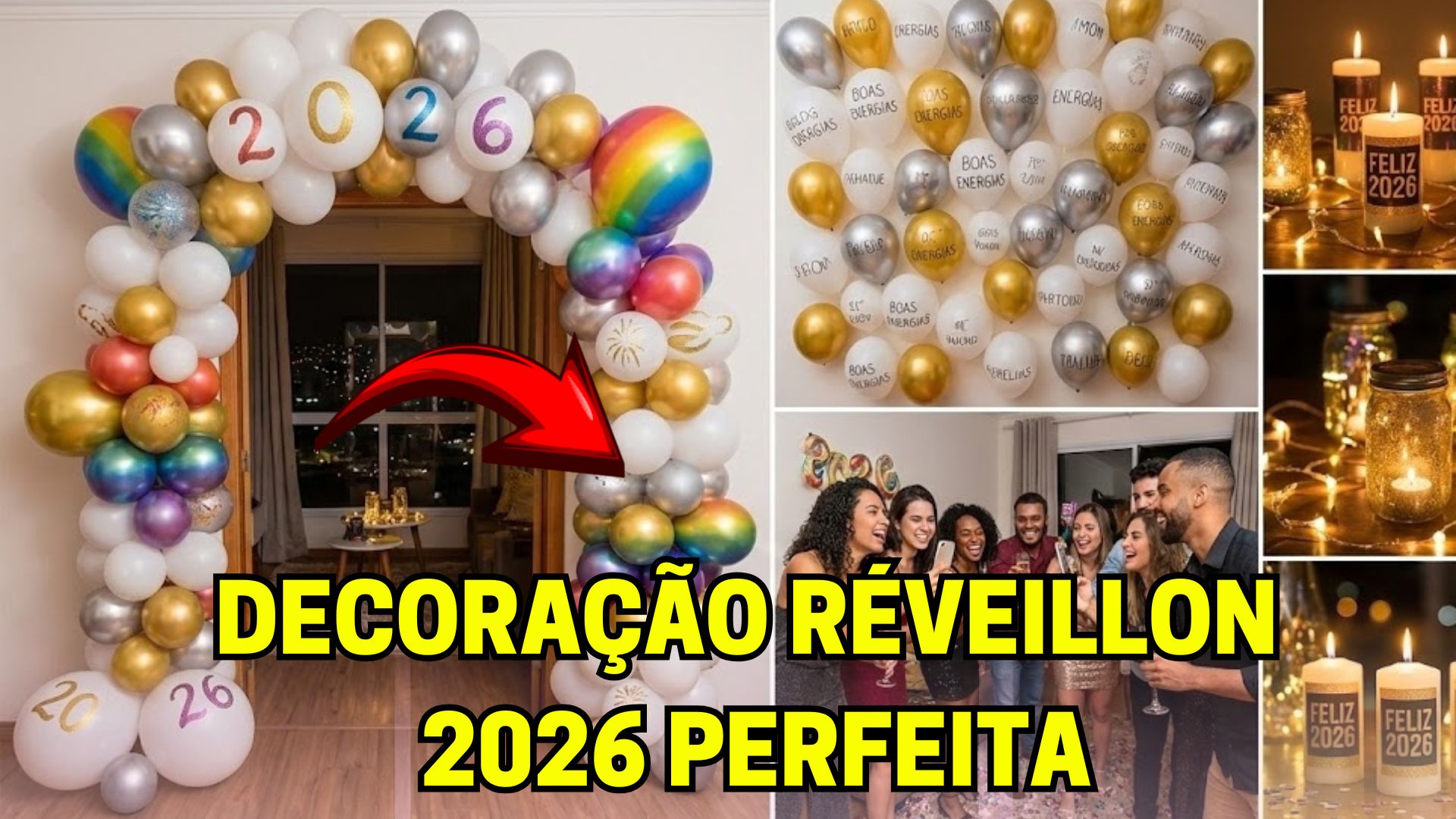 mesa posta ano novo simples