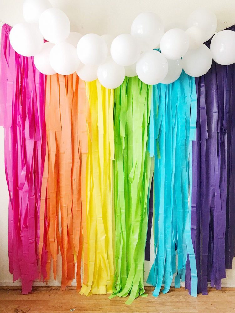 papel crepom para festas