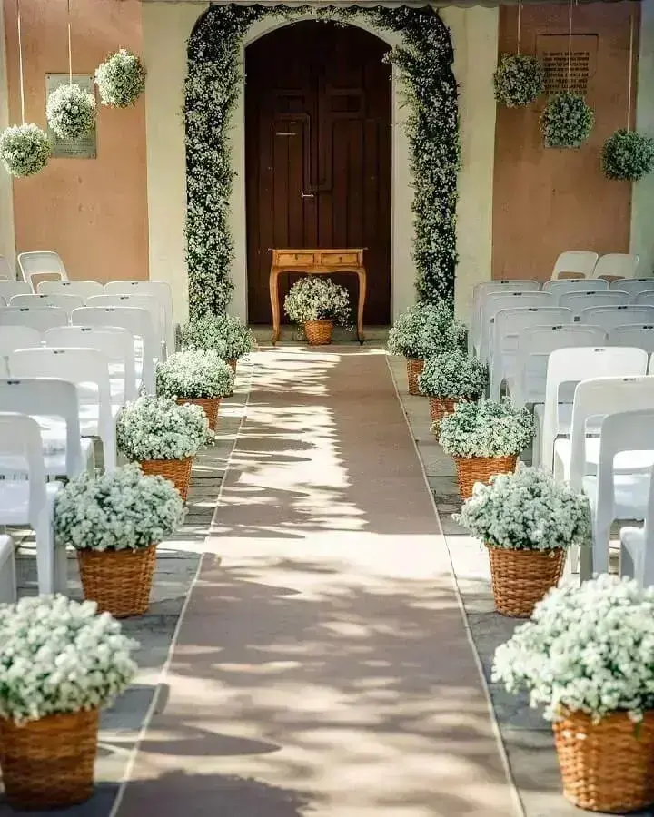 economizar na decoração de casamento