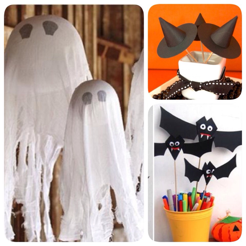 como fazer decoração de halloween