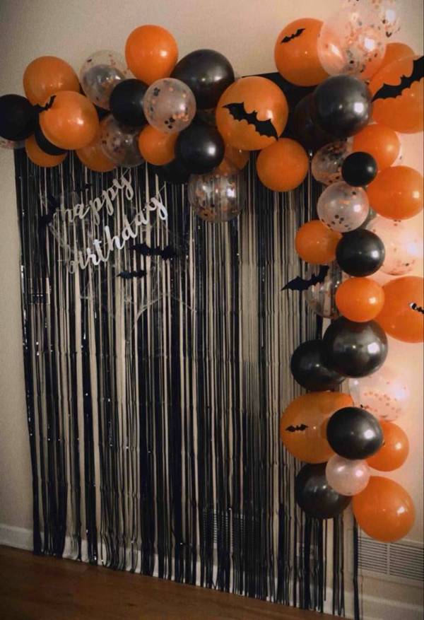 decoração halloween assustadora