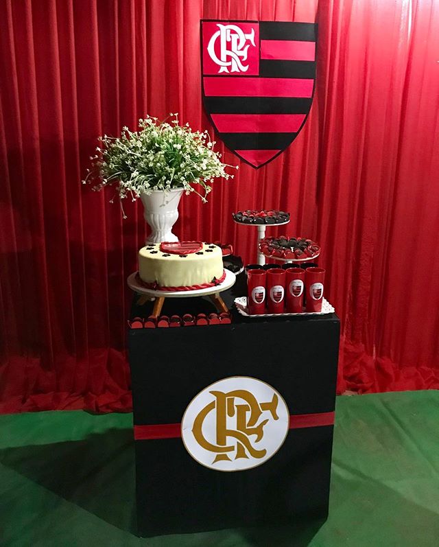 ideias decoração flamengo para meninas