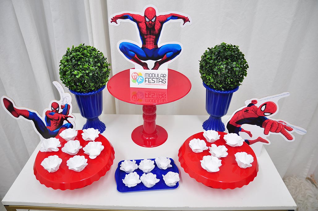 tema homem aranha festa infantil