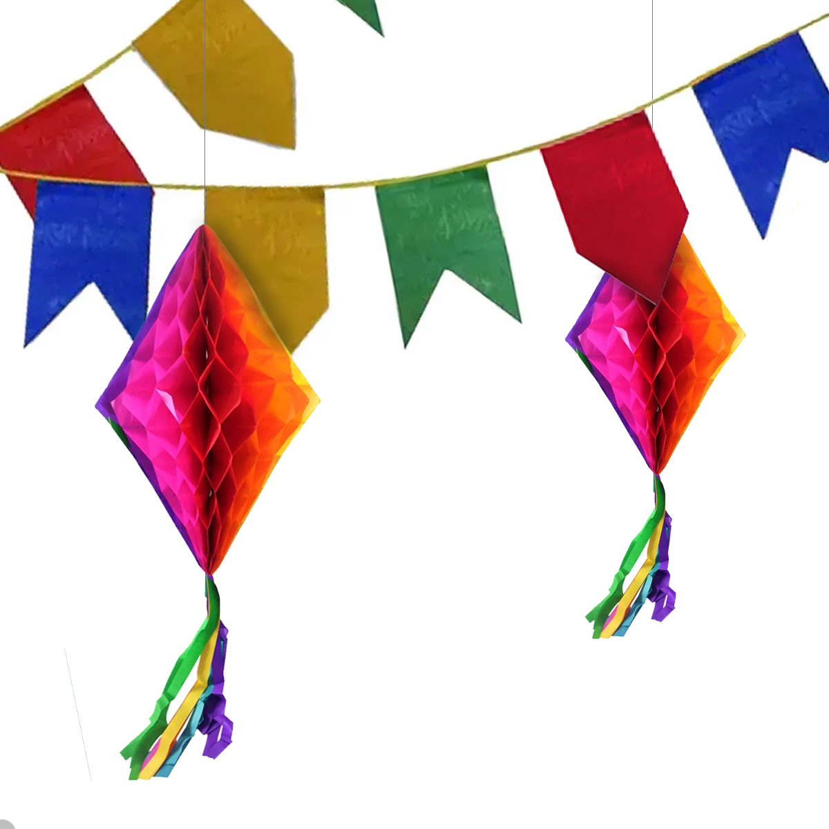 decoração de festa junina simples