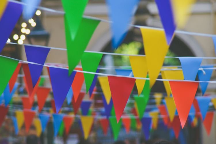 decoração de festa junina simples