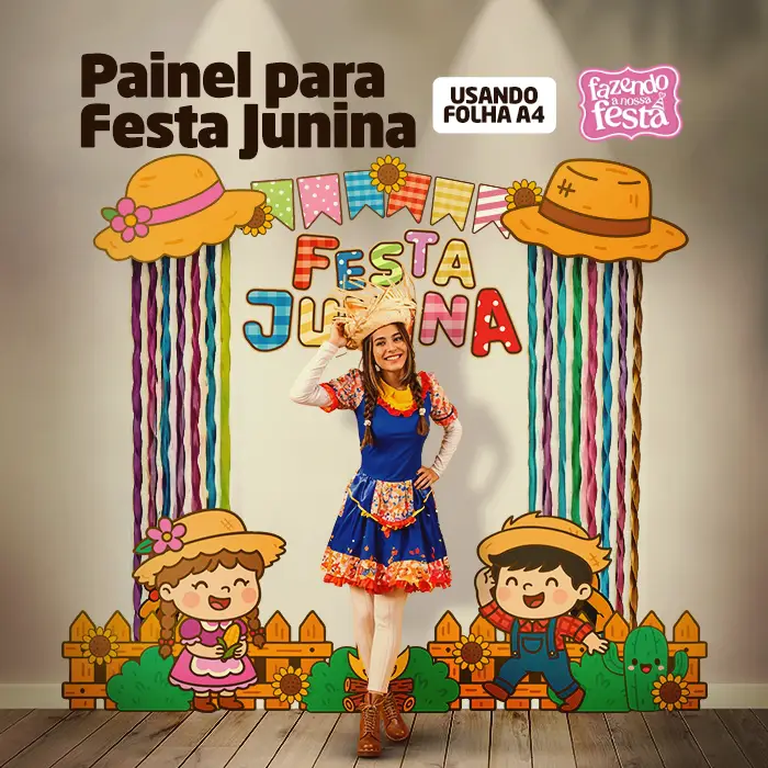 convite festa junina para imprimir