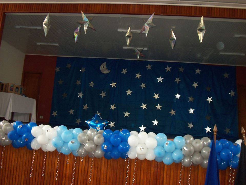 decoração formatura abc simples