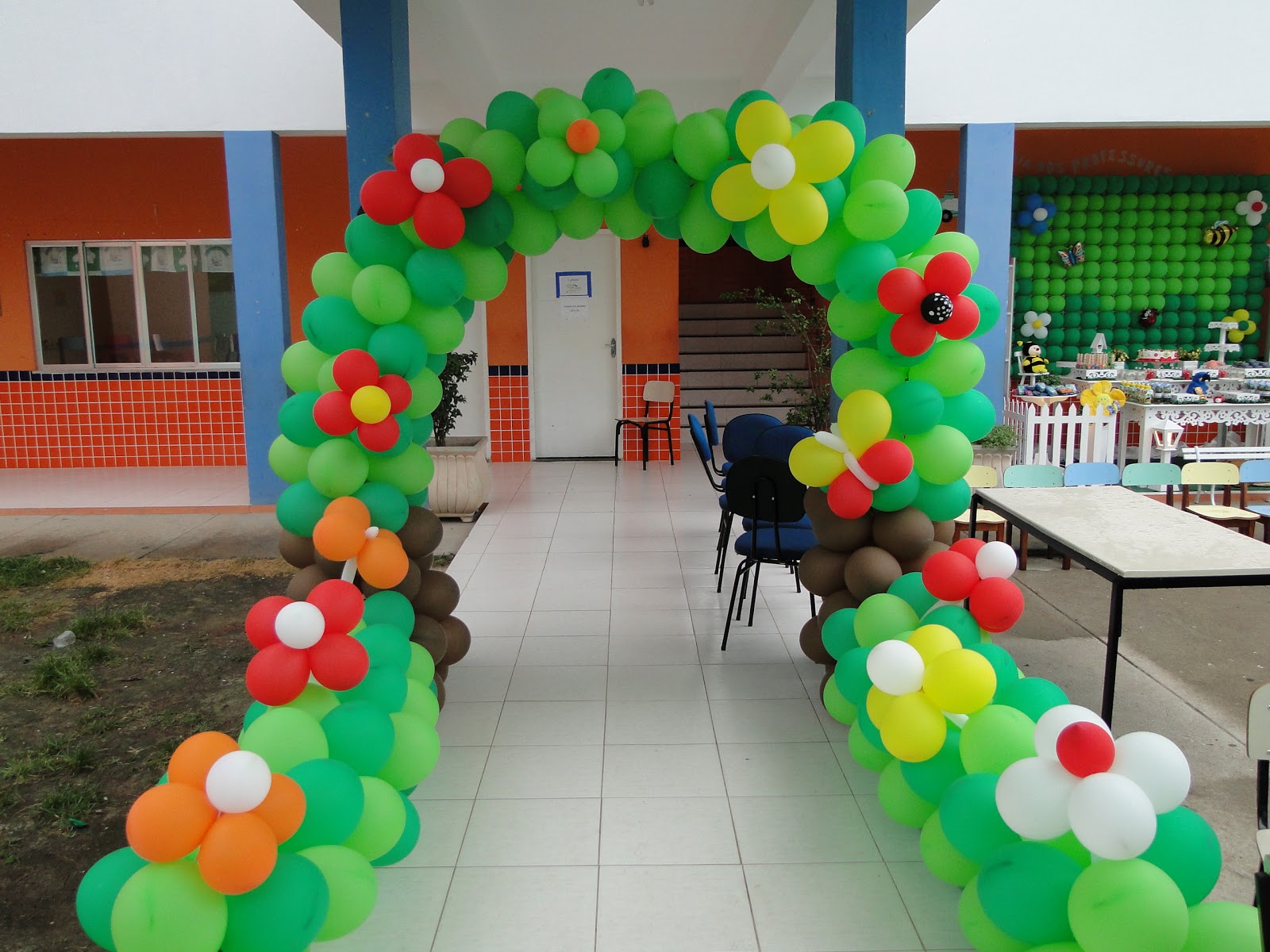 mesa de doces formatura infantil