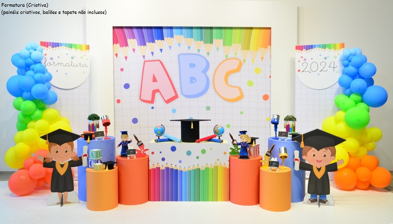 como decorar formatura educação infantil