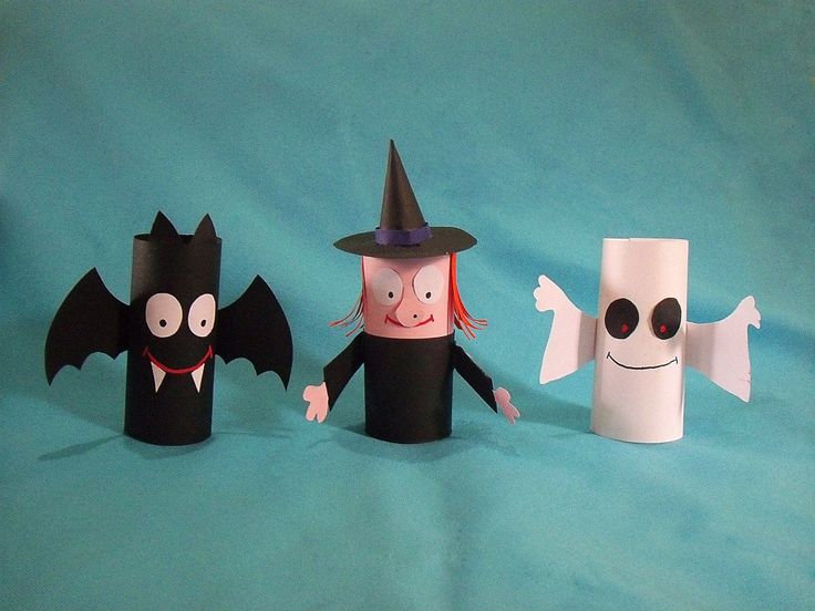 como fazer decoração de halloween com papelão