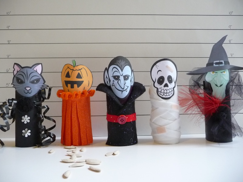 diy halloween decoração econômica
