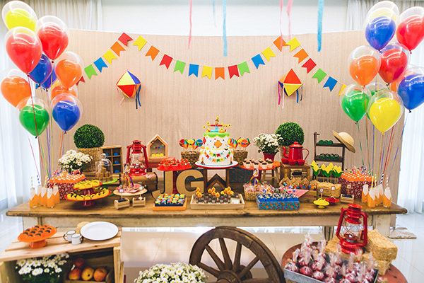 tema festa junina para bebê