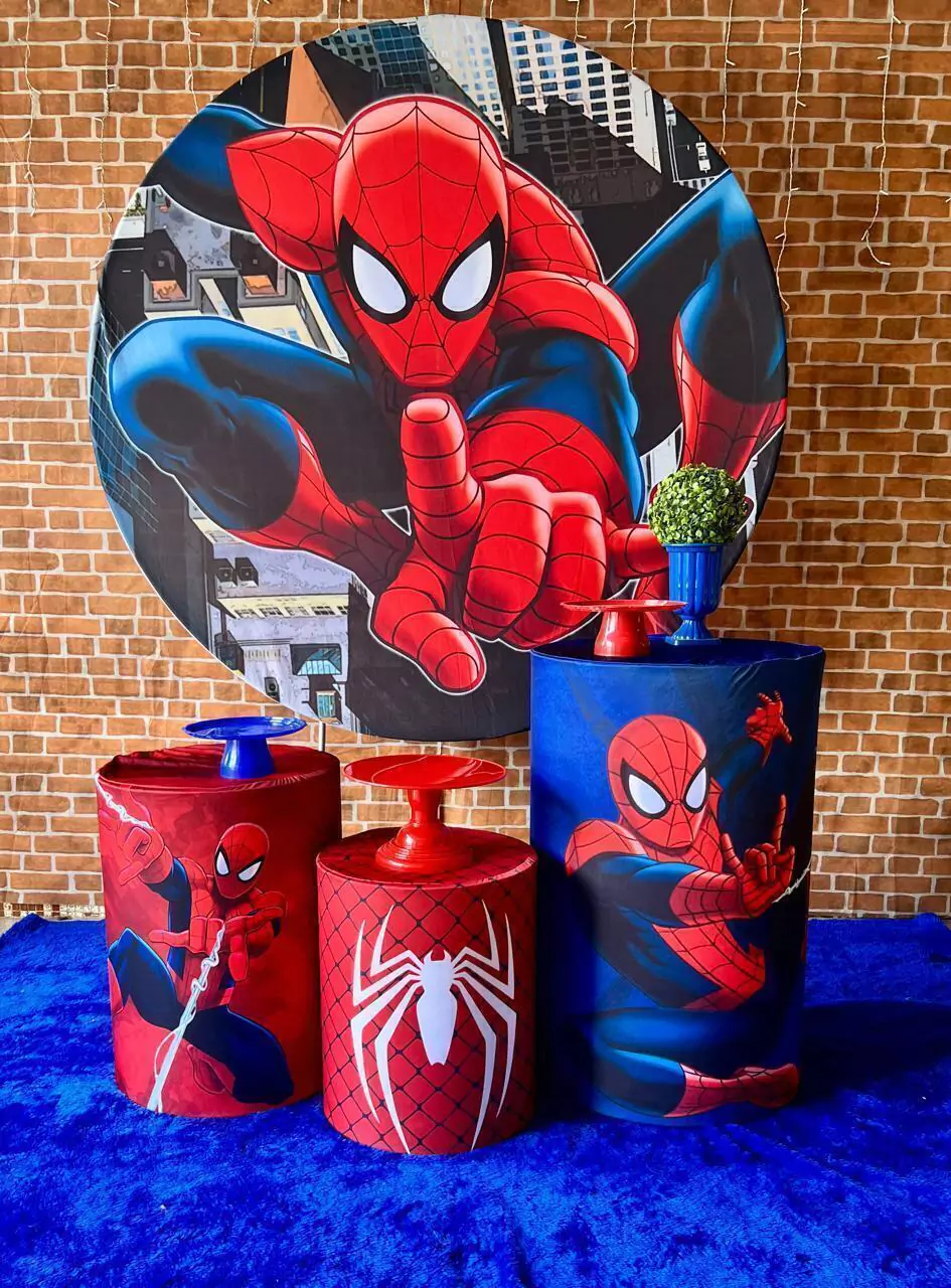 ideias criativas festa homem aranha