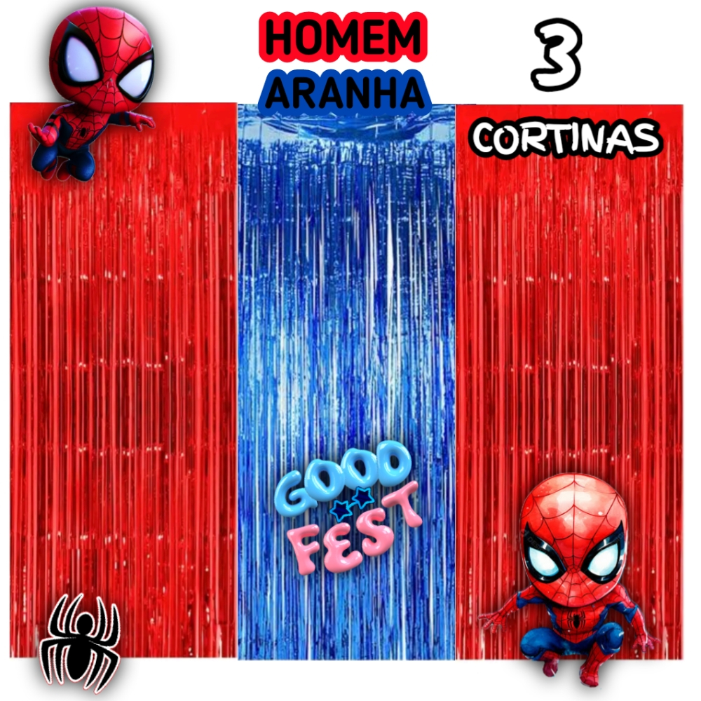 decoração homem aranha simples e barata