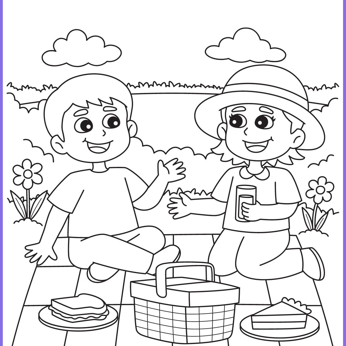 desenhos de meninos para imprimir