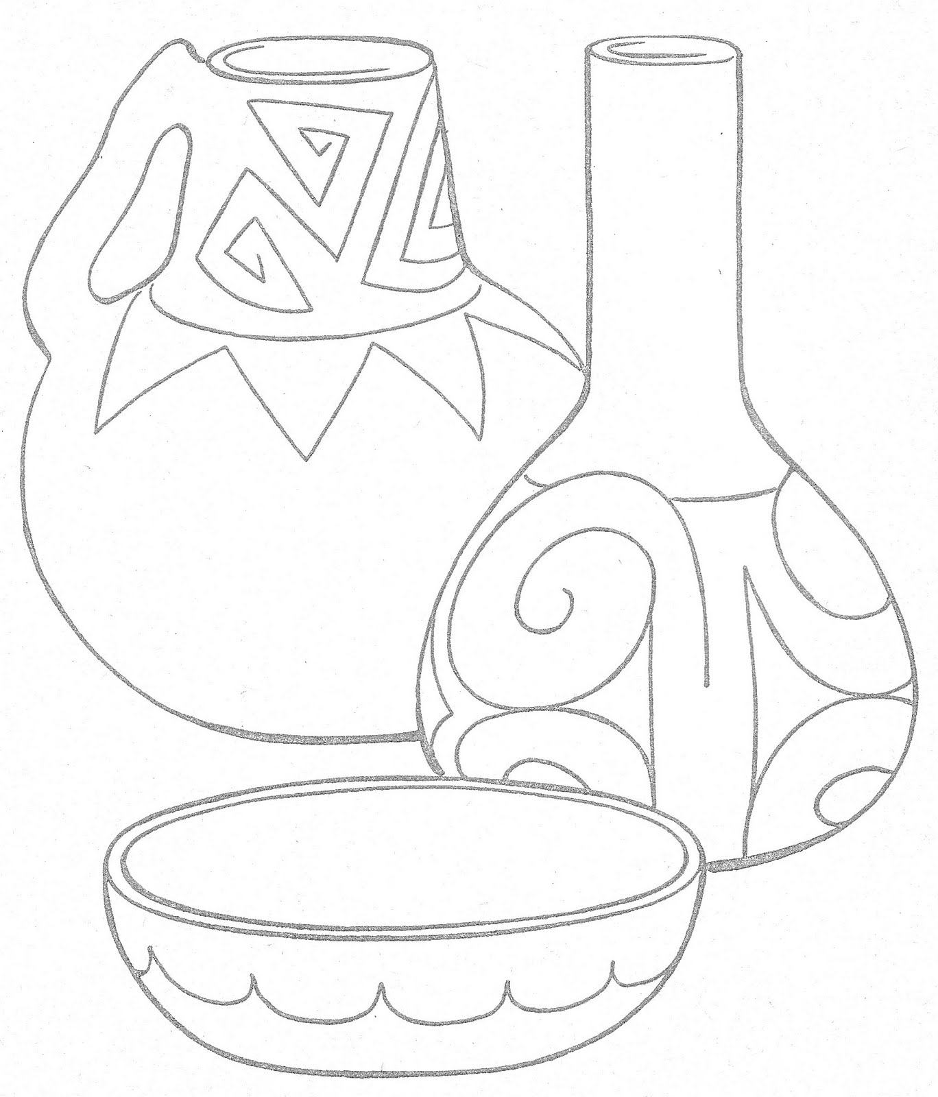 desenhos de artesanato para imprimir e colorir