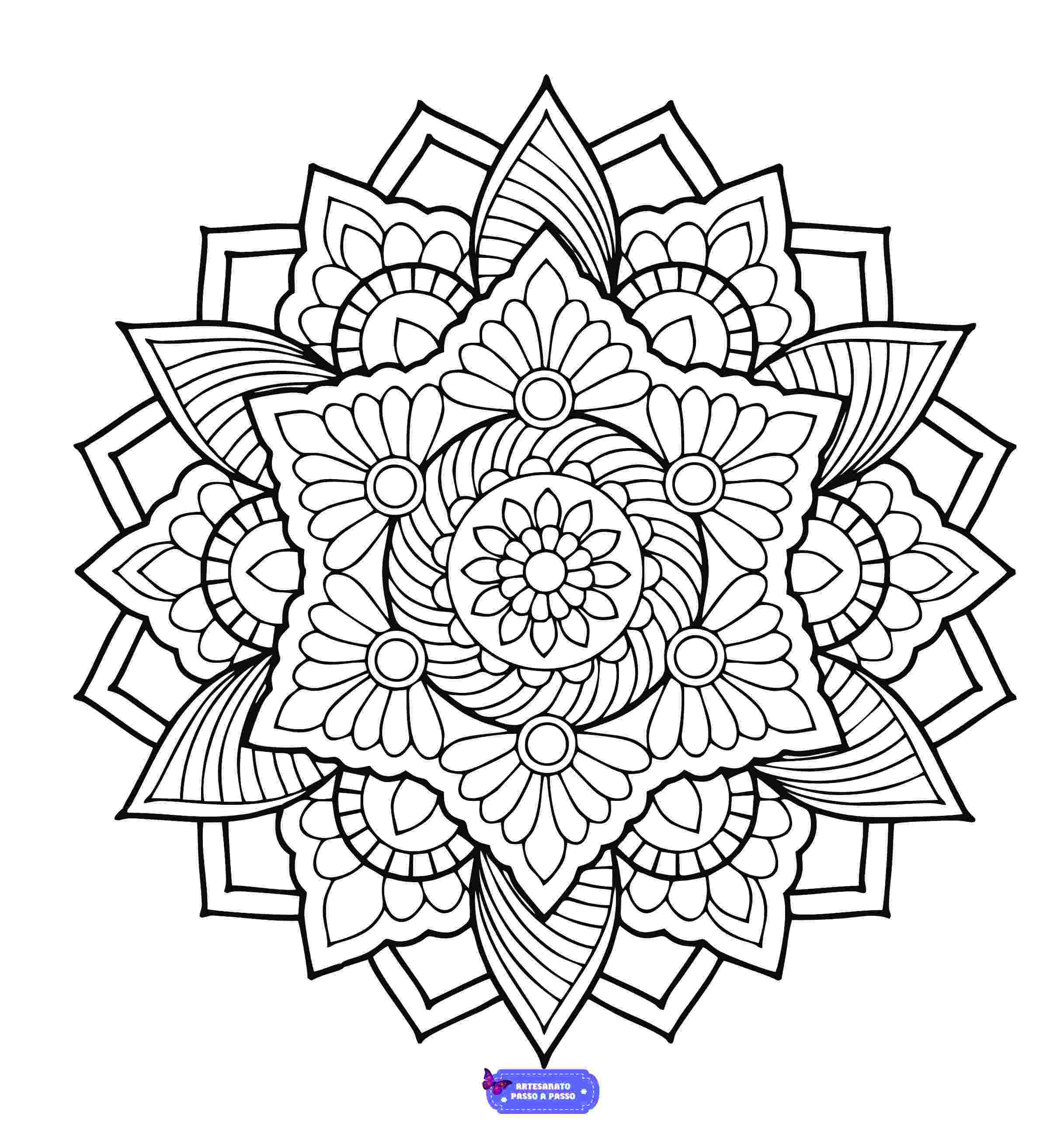 páginas para colorir de artesanato