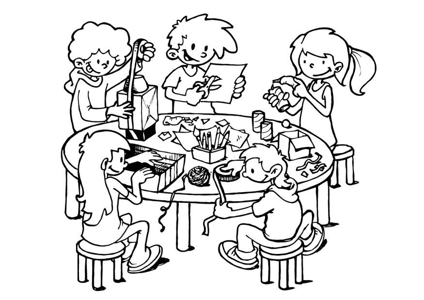 arte para colorir artesanato