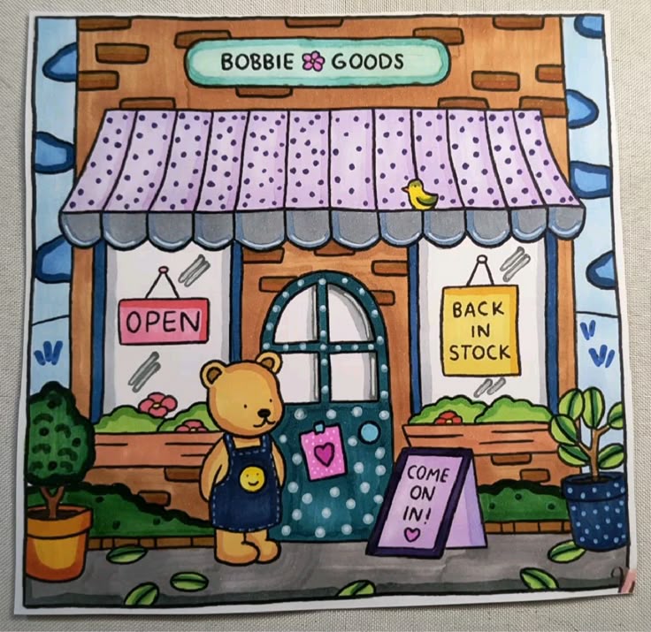desenhos bobbie goods para imprimir