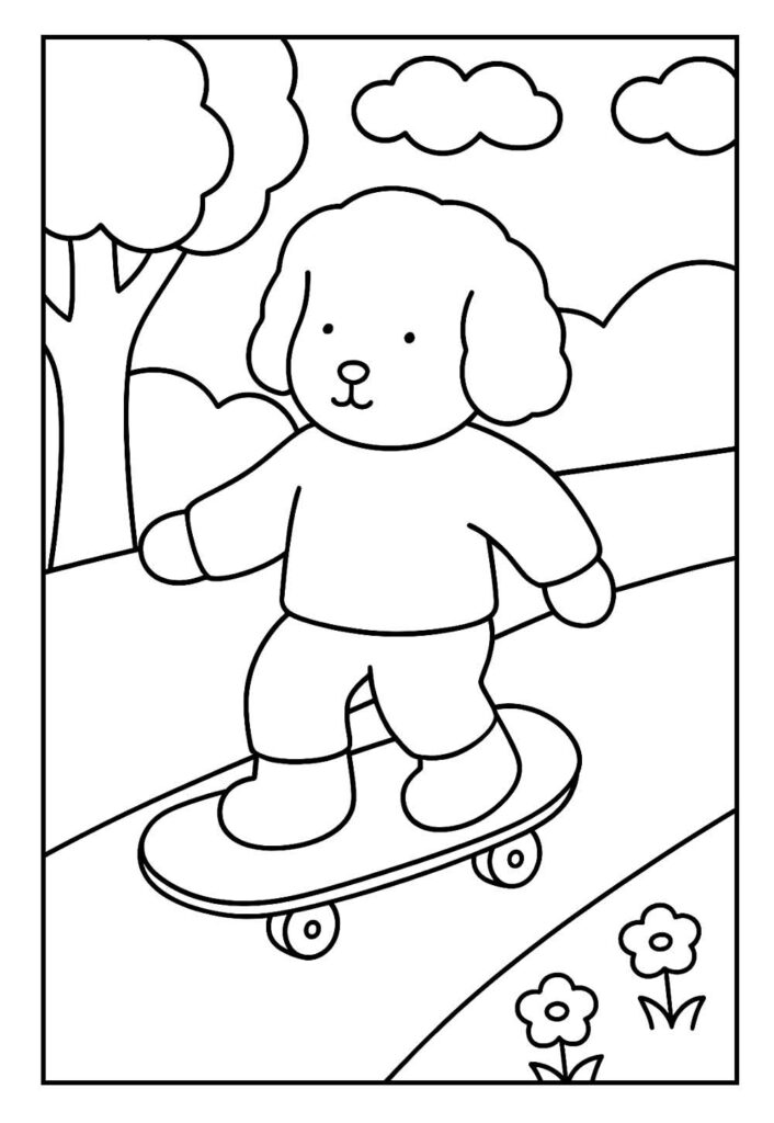 desenhos bobbie goods para imprimir