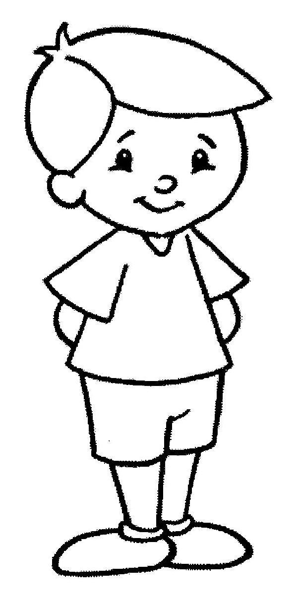 desenhos de meninos para atividades