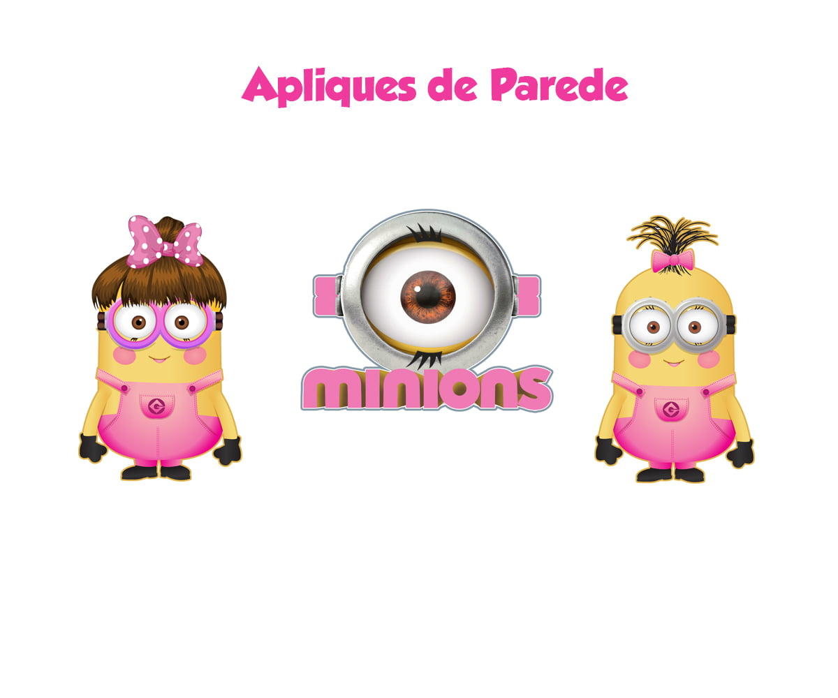 moldes de minions para artesanato