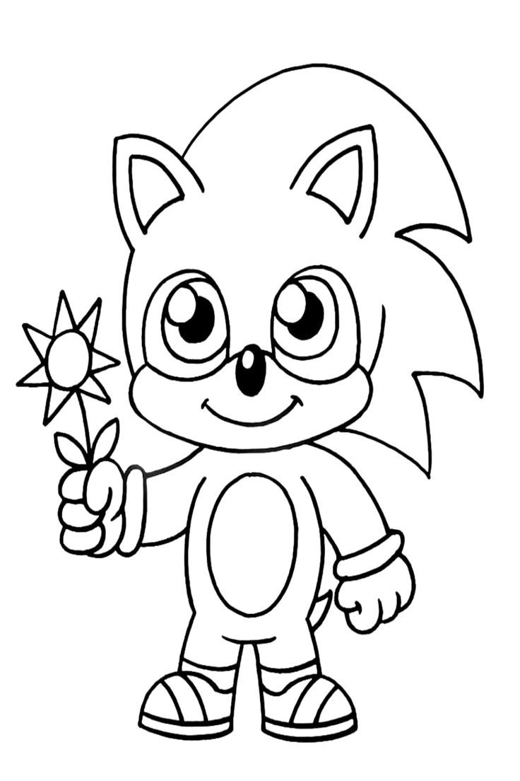 desenhos do Knuckles para colorir