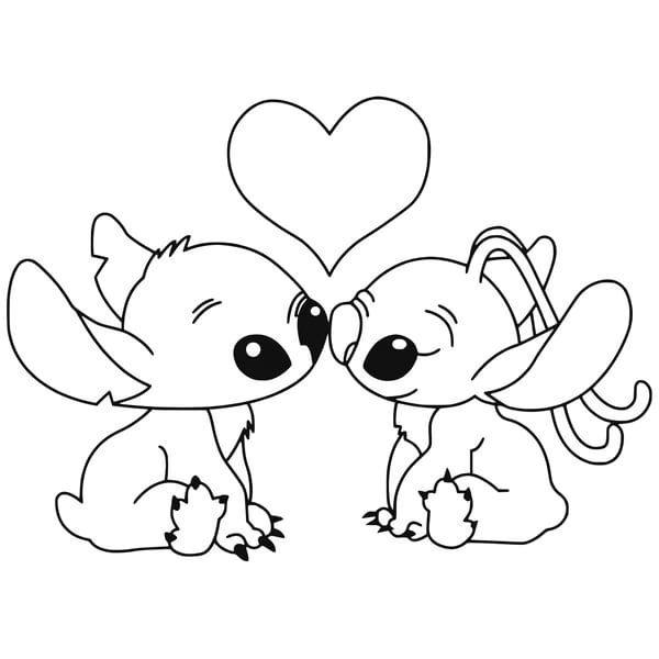 desenhos do stitch com lilo