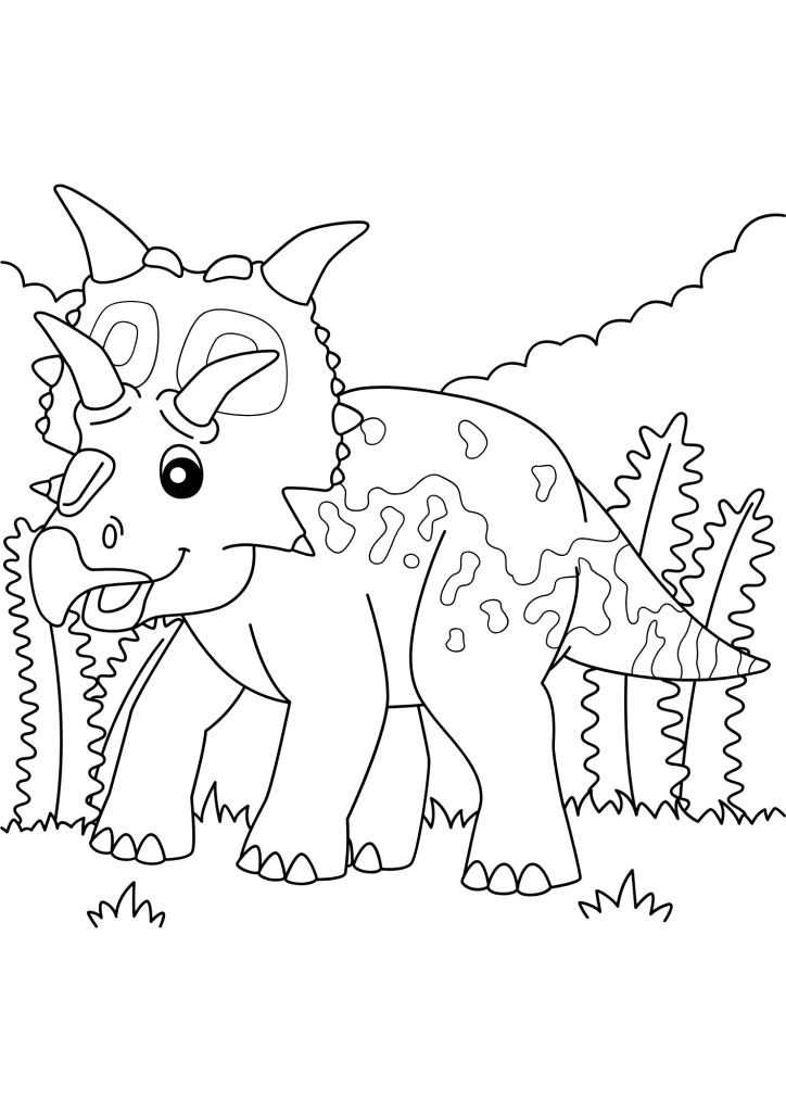 dinossauros fofos para imprimir