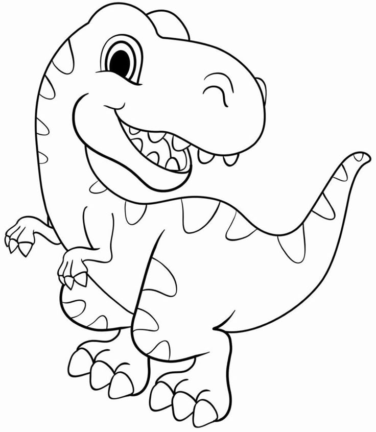 silhuetas de dinossauros para colorir