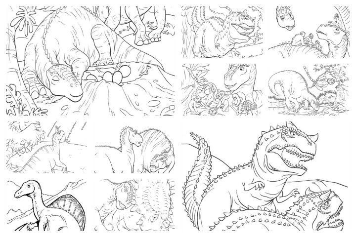planilhas de dinossauros para imprimir