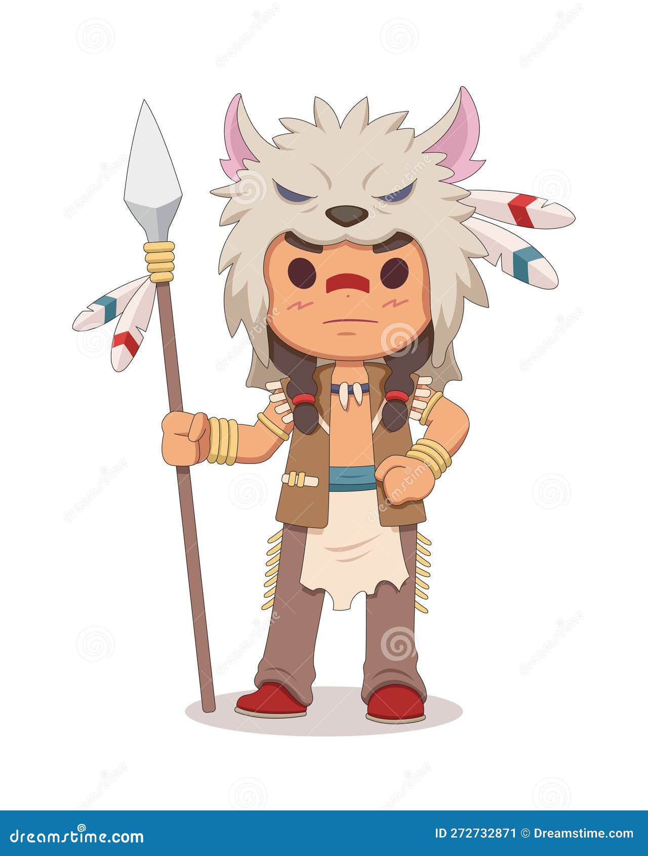 desenho de índio para colorir