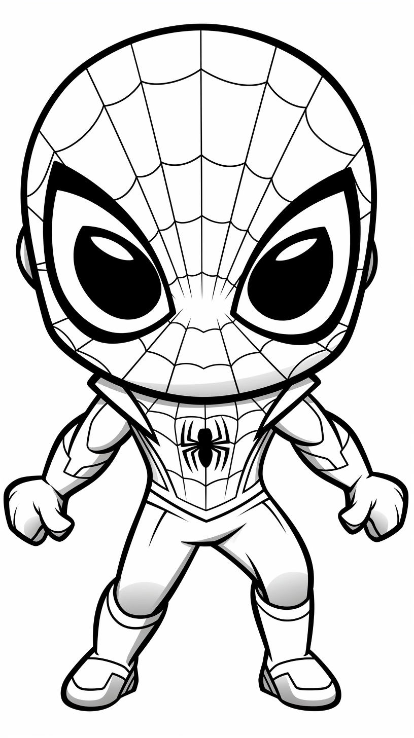 imagens do homem aranha para desenhar