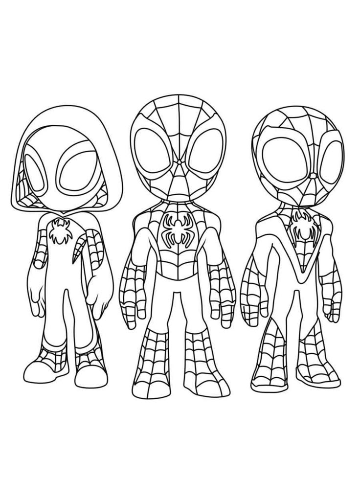 desenhos do spiderman para imprimir