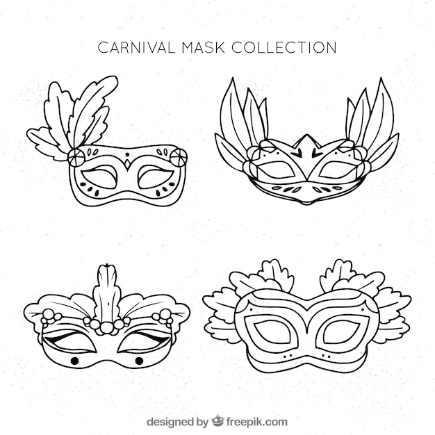 materiais para fazer máscara de carnaval