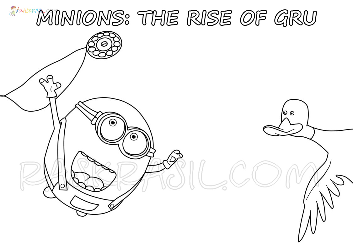 desenhos minions grandes para imprimir