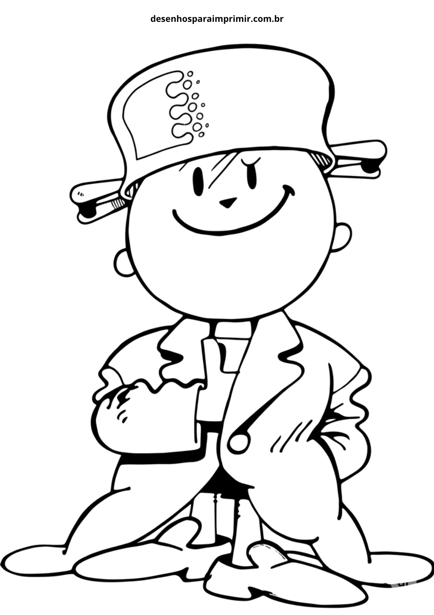 personagens infantis para colorir