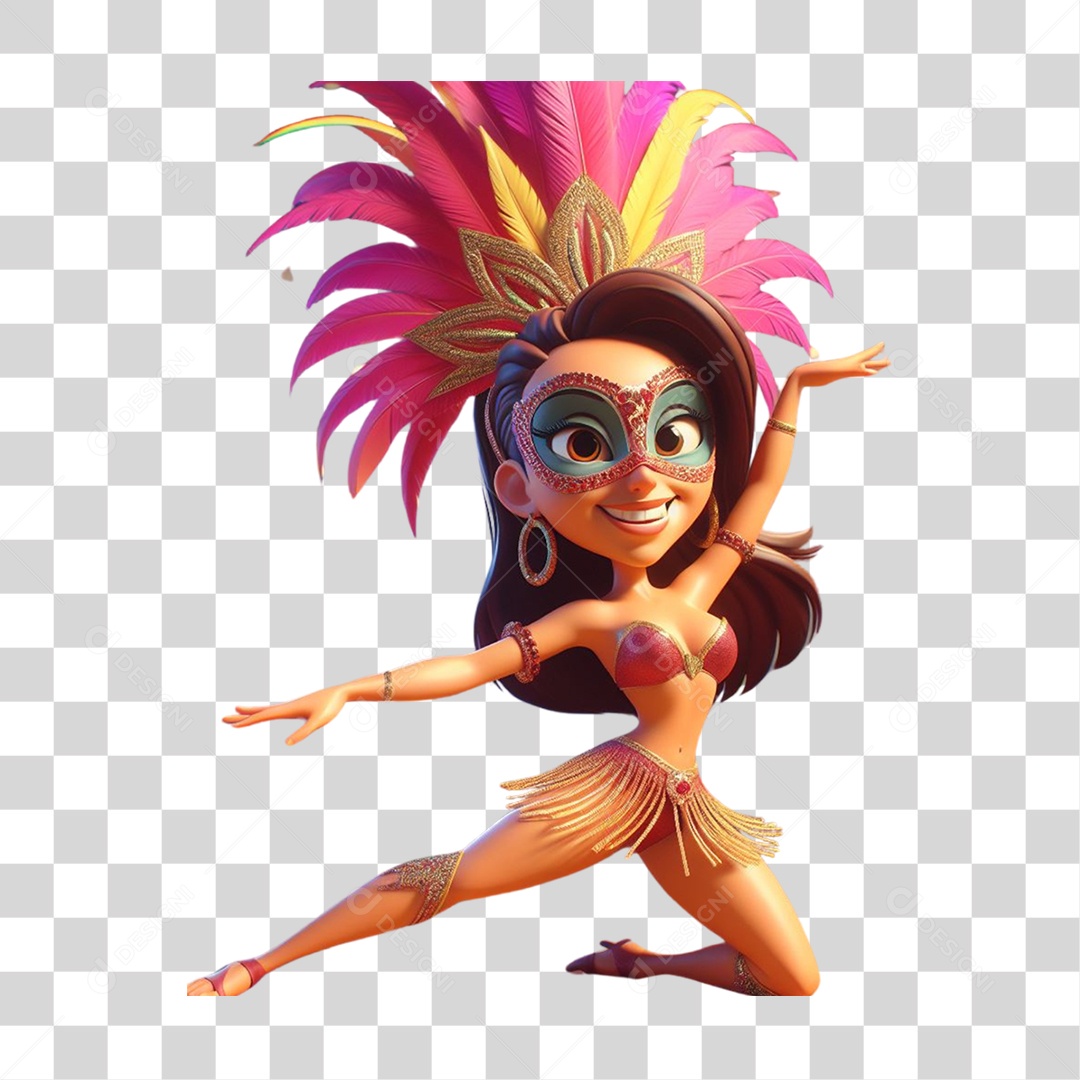 personagens do carnaval para desenhar