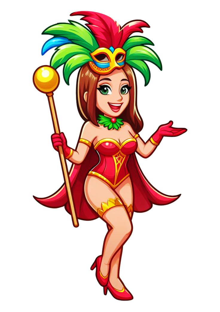 tutoriais de arte carnaval