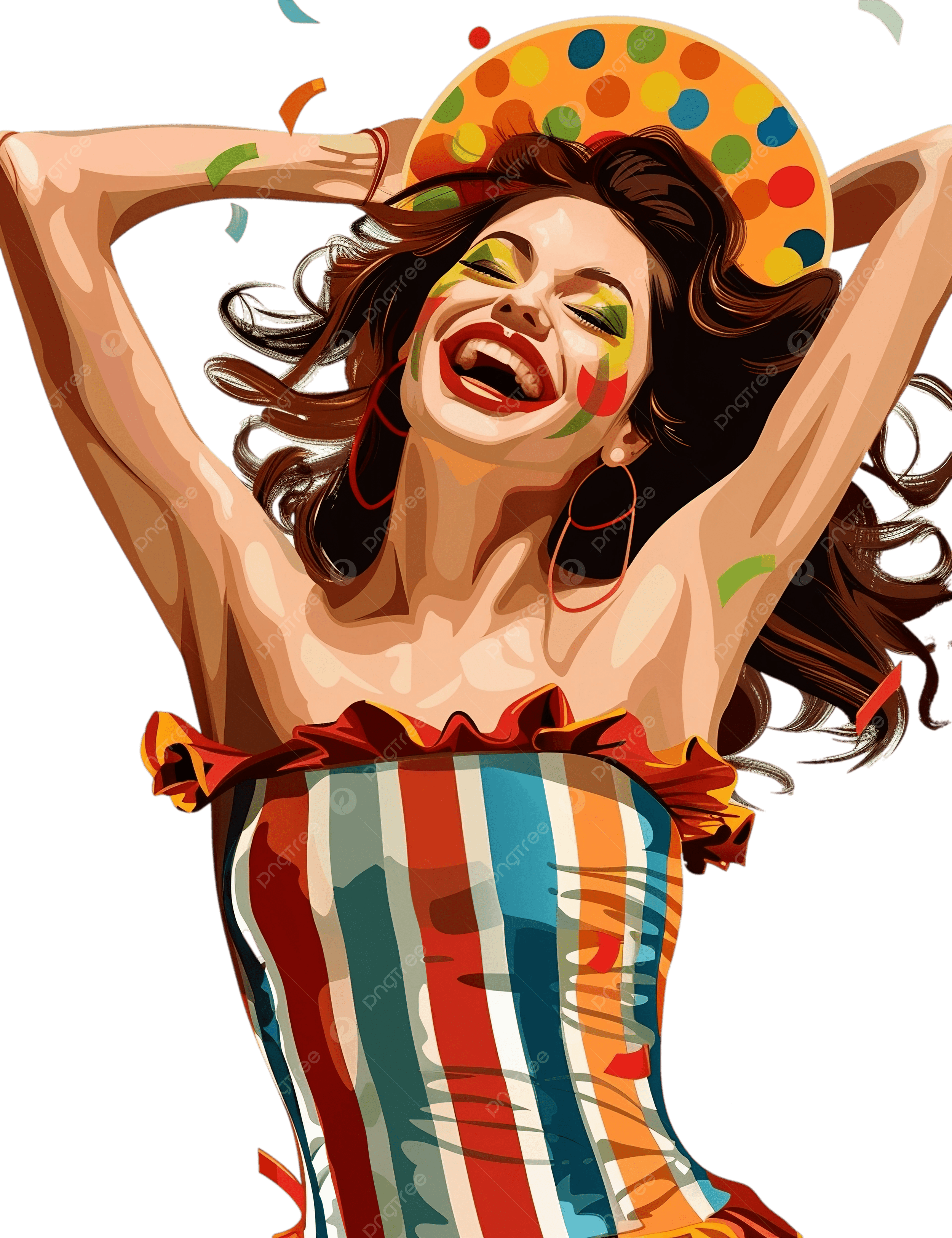 como desenhar fantasia de carnaval