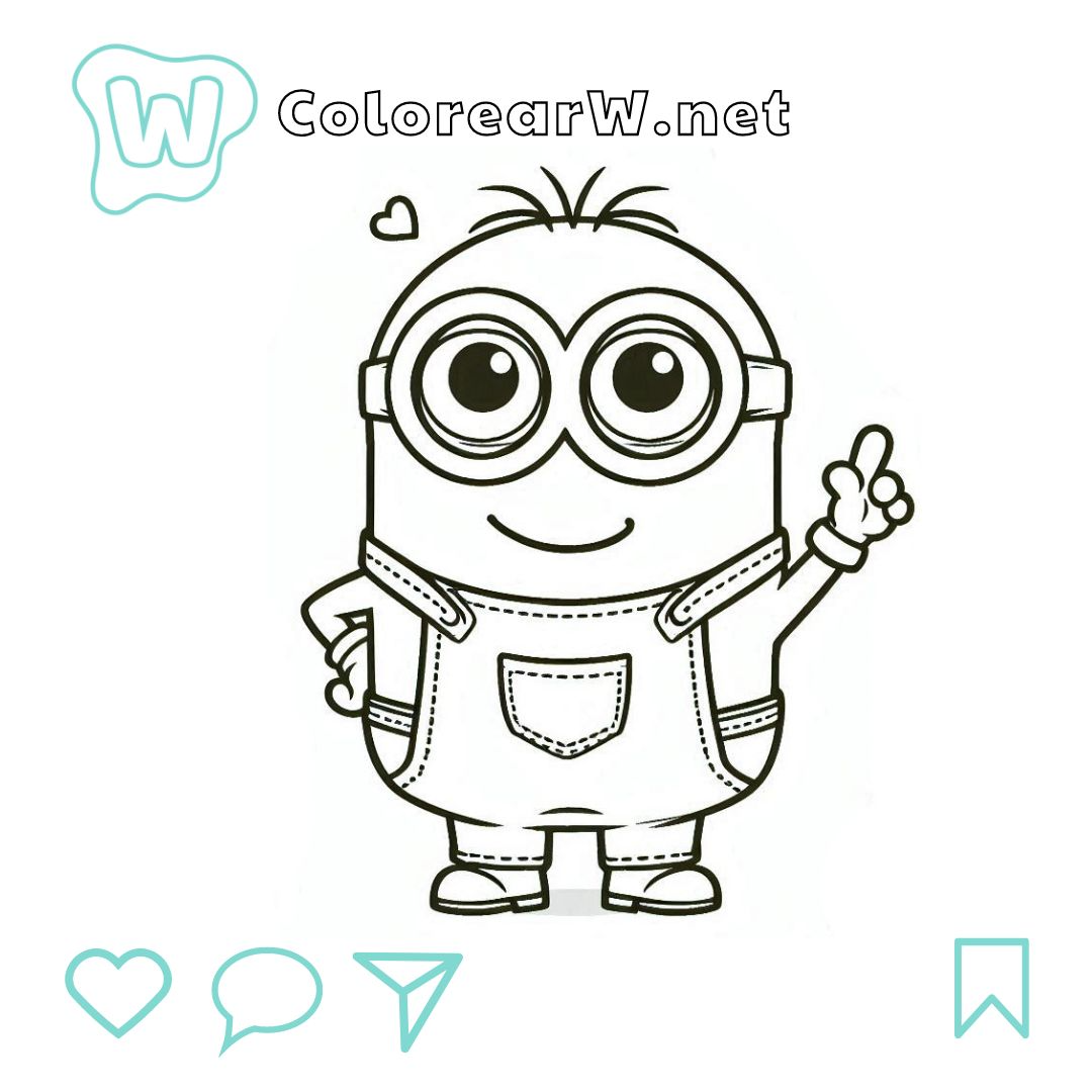 desenhos kevin minions